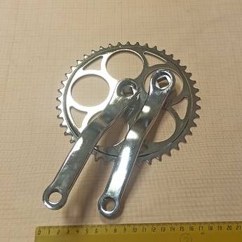 Шатун Веломотор F-60,F-80,F-50 (изогнутый)