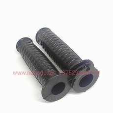 Ручка руля (с грипсами) для мотоцикла Минск (ручка газа с вкладышем + левая резинка)