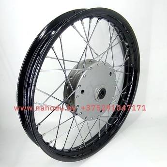 Колесо переднее мотоцикл Минск 3.112-31154 черное крашенное