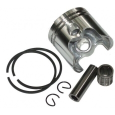 Поршень для бензотриммера d=40 mm(палец,кольца стопорные,кольца)