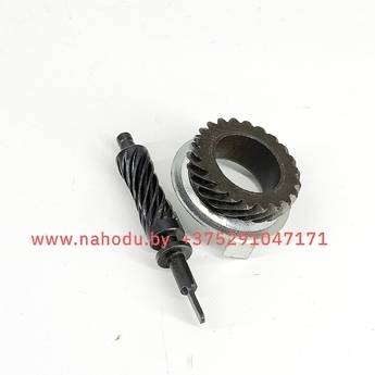 Шестерня спидометра на колесо+червяк привода мопед <b>Alpha,Delta,Viper, Dingo, Active, Racer,RX-8, JH-70, 1P39, 139FMB, 147FMH, 152FMH</b> 