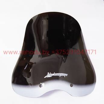 Щиток ветровой( обтекатель) чёрный(круглая фара) Air Intercept