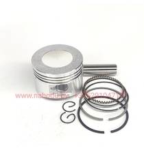 Поршень мопед <b>Alpha,Delta,Viper, Dingo, Active, Racer,RX-8,152FMH,110 cc</b> в сборе 1 ремонт d.=52,65 mm