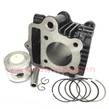 Поршневая группа ЦПГ 147FMB (d=47mm) 70 cc мопед <b>Alpha,Delta,Viper, Dingo, Active, Racer,RX-8,70 cc</b> в сборе 