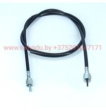 Трос спидометра мопед <b>Alpha,Delta,Viper, Dingo, Active, Racer,RX-8, JH-70, 1P39, 139FMB, 147FMH, 152FMH</b> L=900 mm (квадрат+прорезь+2гайка)