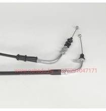 Трос газа 4T (139QMB) GY6-50,GY6-60,GY6-80 (трубка + флажок)