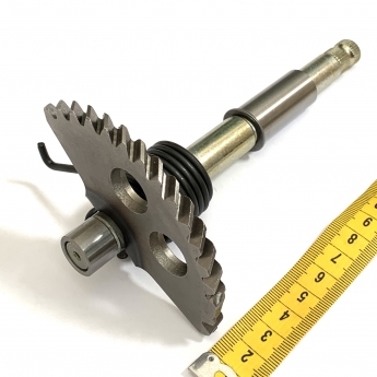 Вал кикстартера с сектором 4T (157QMJ) GY6-150,(152QMI) GY6-125