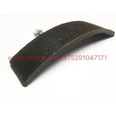 Накладка тормозной колодки для мотоцикла Ява (с заклёпками)