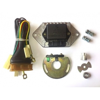 Зажигание электронное для мотоцикла Ява-350, 6V-12V микропроцессорное (Совек)