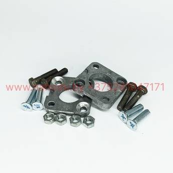 Переходник карбюратора старого образца мотоцикл Днепр (дюралевый)