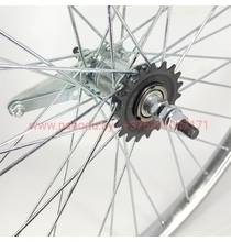 Колесо для велосипеда "STELS " 28" заднее, в сборе со втулкой ,усиленные спицы d=3 mm,железный