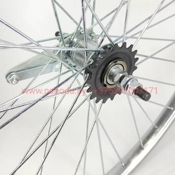 Колесо для велосипеда "STELS " 28" заднее, в сборе со втулкой ,усиленные спицы d=3 mm,железный