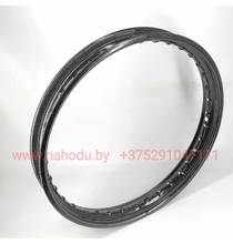 Обод мотоцикл Минск голый (крашенный чёрный)
