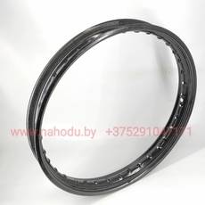 Обод мотоцикл Минск голый (крашенный чёрный)