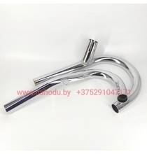 Колено глушителя мотоцикл Урал ( 2 в одно)