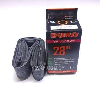 Камера велосипед дорожный DURO 28" х 1.75/2.00 (40-622)