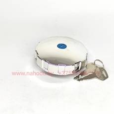 Пробка (Крышка) бака с ключом мотоцикл ИЖ - Планета,Юпитер хром