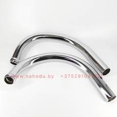 Колено глушителя мотоцикл Ява 12V- 638 (люкс) (Тайвань)