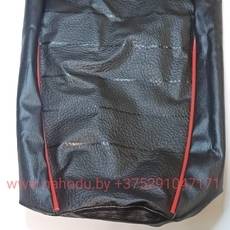 Чехол седла Лидер н/о (с приподнятой пассажирской частью) с окантовкой