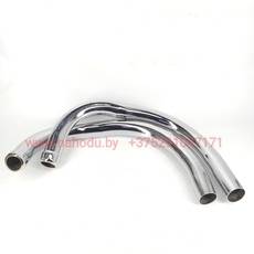 Колено глушителя мотоцикл 12V- 638 (люкс) (Китай)