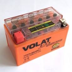 Аккумулятор СТ12в 7А-ч YTX7A-BS(гель) с индикатором заряда (150*87*94/100)(2,2кг.)