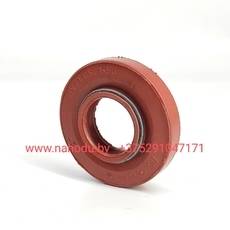 Сальник коленвала мотоцикл Иж-Юпитер (двубортный)(24,4х52х9) красный