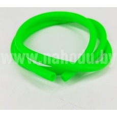 Топливный шланг универсальный (D=5-8 мм.) (зелёный силикон) (1 м.)
